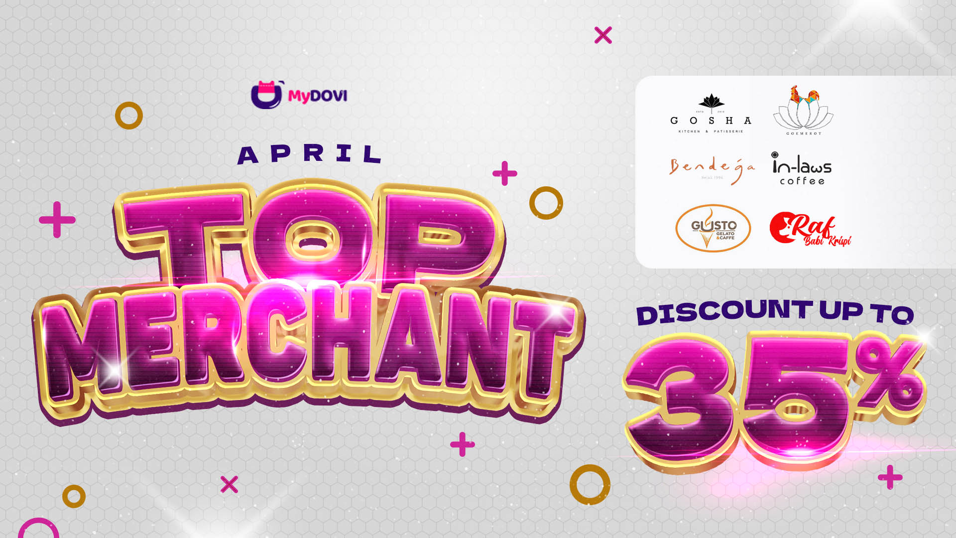 Daftar Merchant yang Menjadi “Top Merchant” April 2023 di Aplikasi MyDOVI