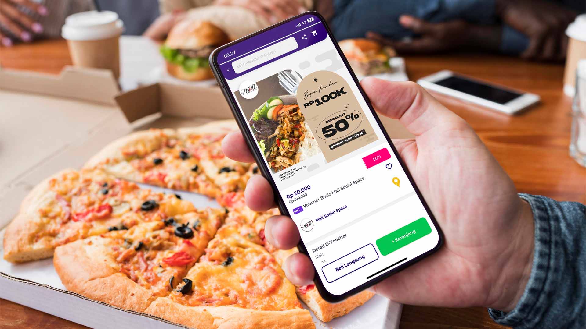 Cara Beli Voucher Makanan di MyDOVI. Ada Diskon dan Promo!